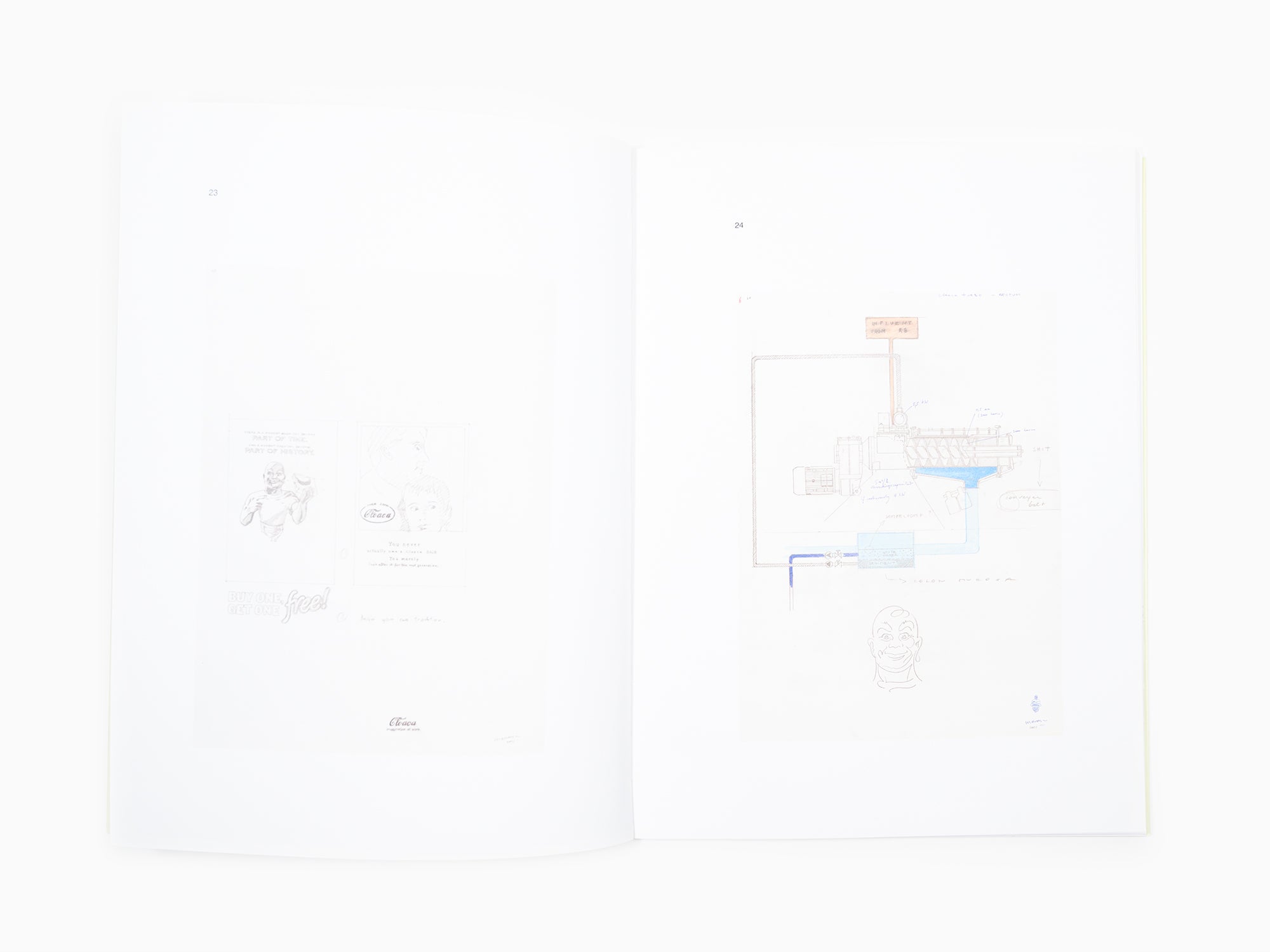 <br>Wim Delvoye - Drawings and Scale Models